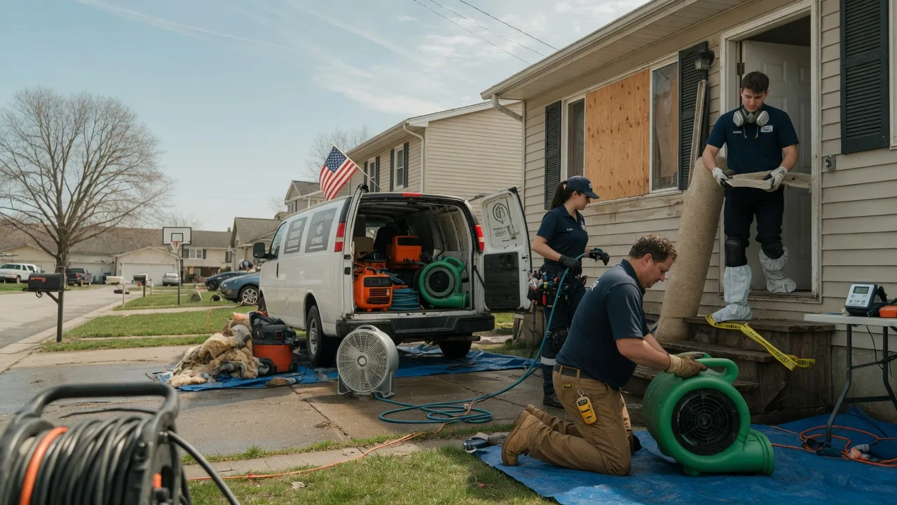 Water Damage Restoration in Rutherford, NJ near me